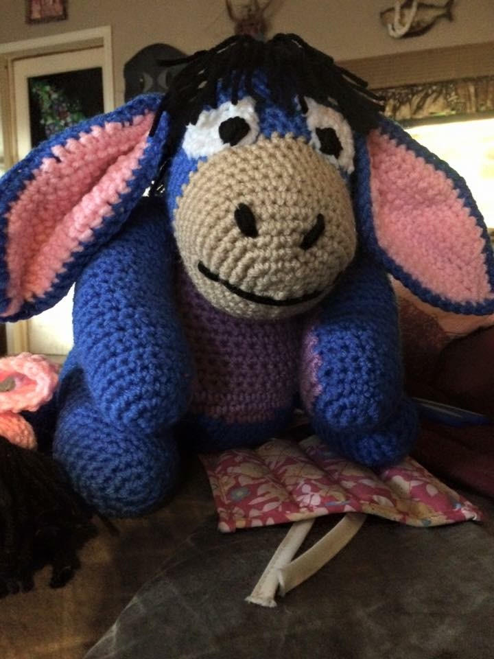 Eeyore Doll by LestysGypsyWagon on DeviantArt