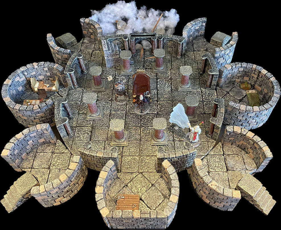 Witchlight Palace of Heart's Desire Throne Room by MrVergee on DeviantArt