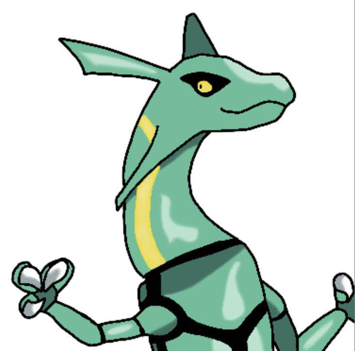 Ray Fakemon Rayquaza by Bengaltigeress on DeviantArt