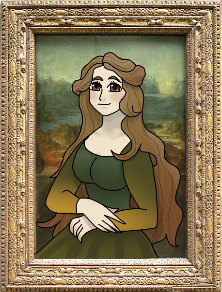 Anime Mona Lisa by Bengaltigeress on DeviantArt
