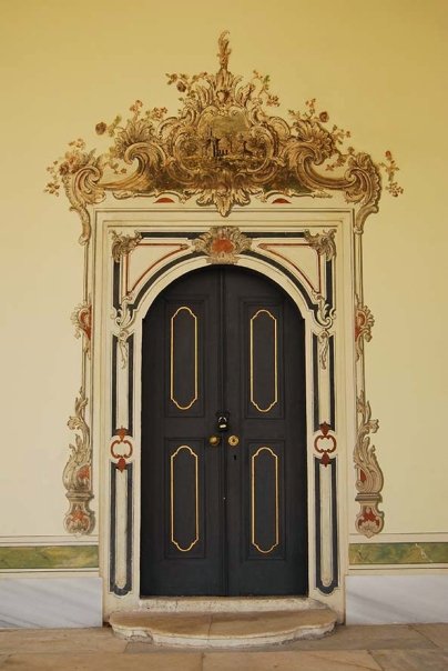 ornate door