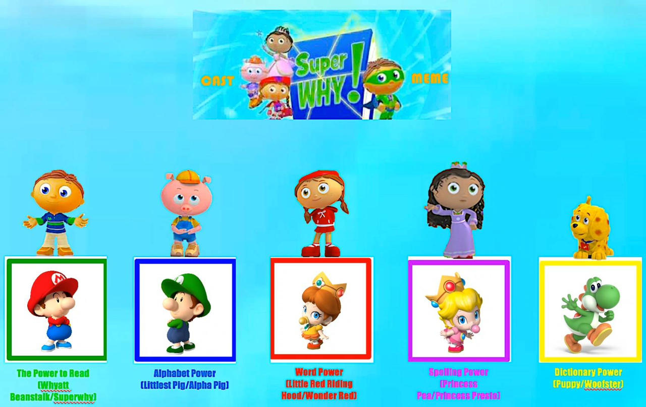My Super Why Cast By Vickivickster2022 On DeviantArt My super why cast by vickivickster2022 on deviantart