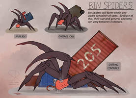 Bin Spiders