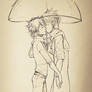 Umbrella Kiss