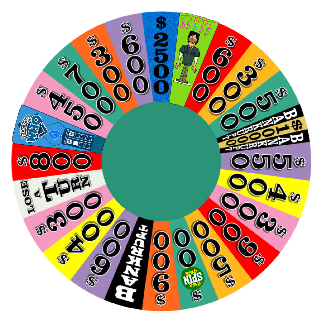 Bonus Wheel Layout My Wheel of Fortune Jackpot Round Template by Nadscope99 on DeviantArt