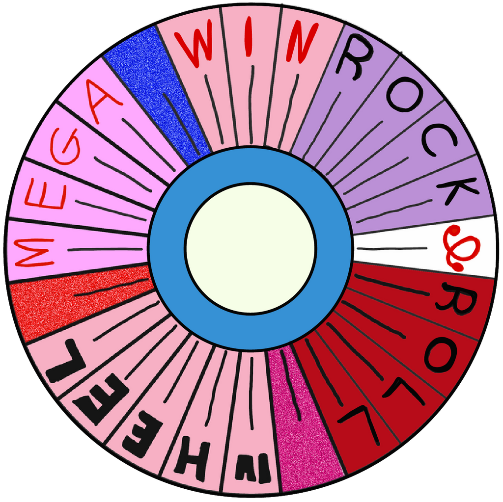Bonus Wheel Layout Rock and Roll Wheel of Fortune - Bonus Round Wheel by Nadscope99 on ...