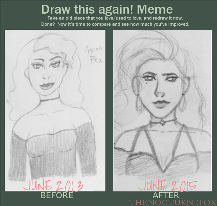 Draw Fox Again! - June 2015 - 2 Year Progress