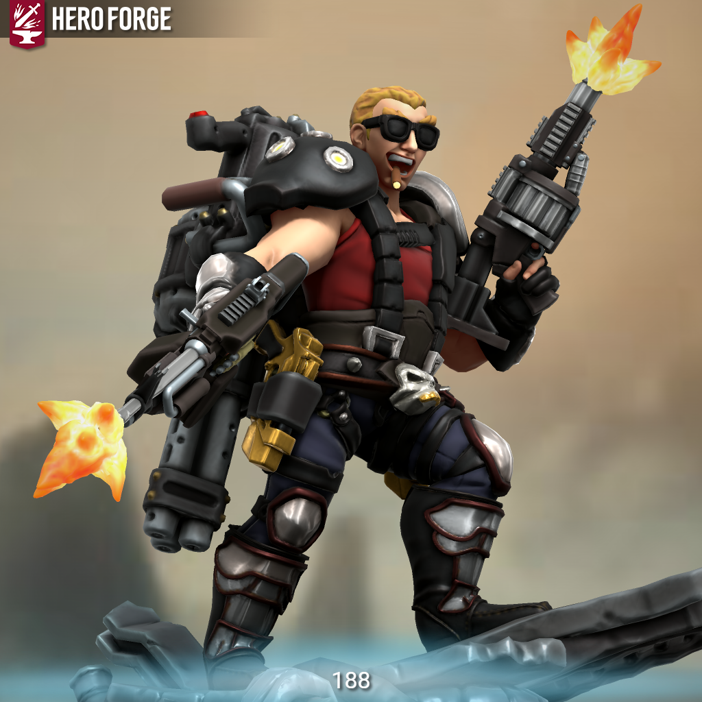 Nukem Rack Duke Nukem Dnd by zealotxdrd on DeviantArt
