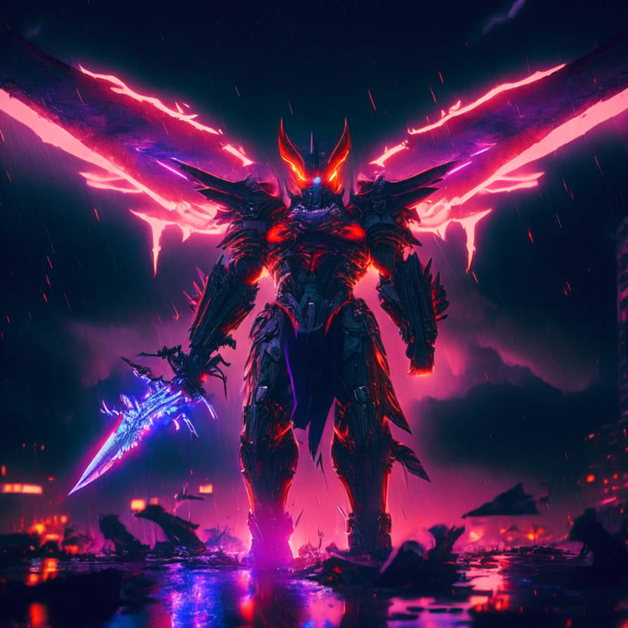 Demon Mech Hand Demonic Mech In Red3 by zealotxdrd on DeviantArt