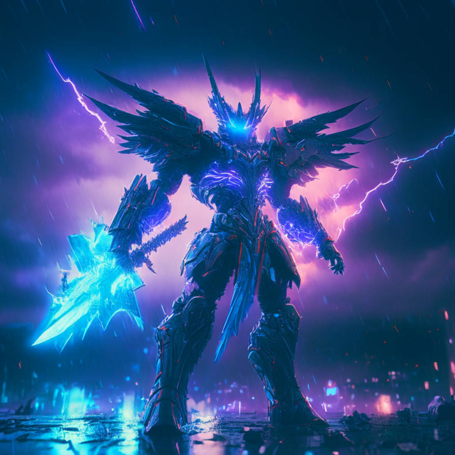 Azure Devil Demonic Azure Mech3 by zealotxdrd on DeviantArt