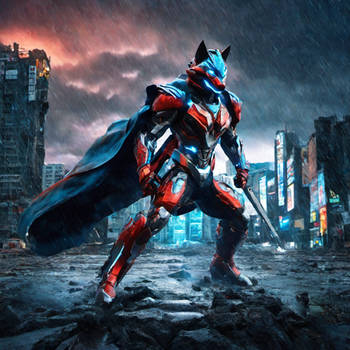 Wolf Ultraman In Silver5