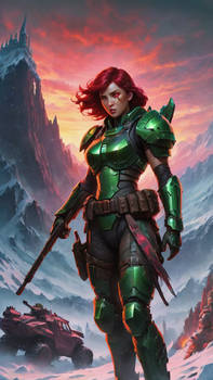 Doom Warrior Girl Of The North14