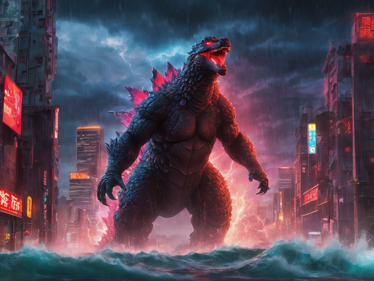 Red Rage Godzilla Enraged Godzilla In Red by zealotxdrd on DeviantArt