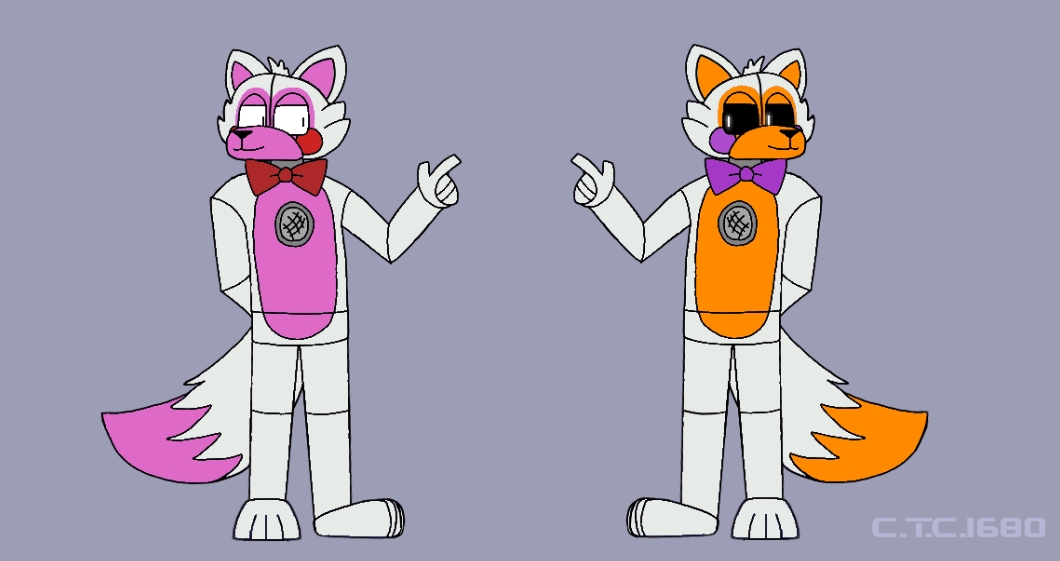 Who wants me to draw funtime foxy and lolbit