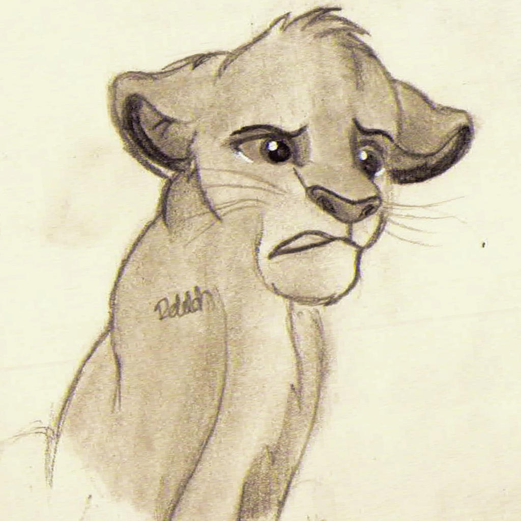 Confused Simba by Cadenceismysoul on DeviantArt