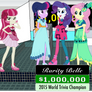 Let's hear it for the richest girl, Rarity!