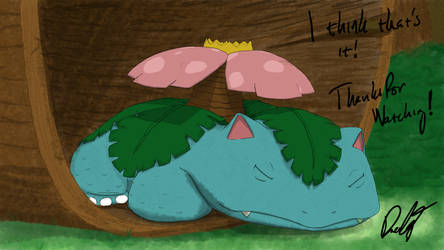 Drawing Pokemon - #003 Venusaur