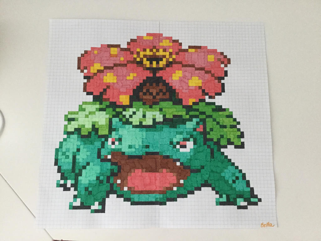 Venusaur Pixel Art by YoshisWonderfulsland on DeviantArt