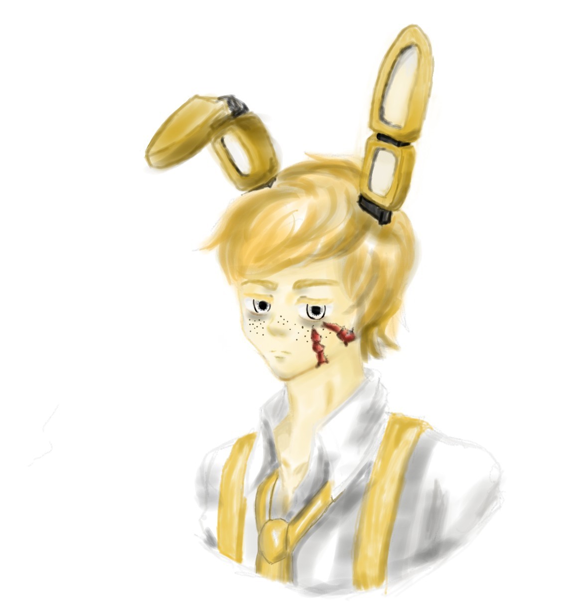 Springtrap FNAF Human version by mikubuzz1 on DeviantArt