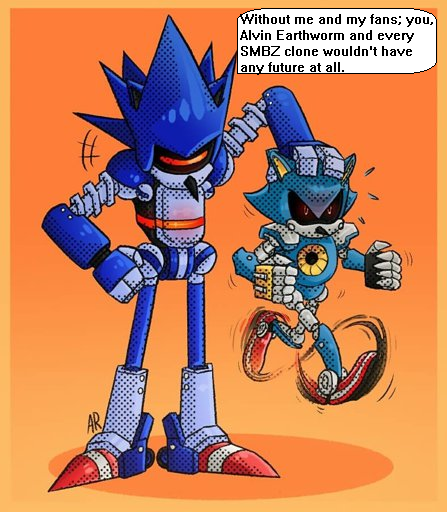 Mecha Sonic from Sonic