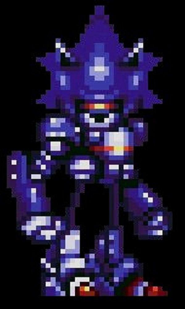 Pixilart - Mecha Sonic Sprite by SpongeChris