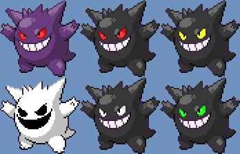 Better shiny Gengar? (UNOFFICIAL/FANMADE SHINIES)