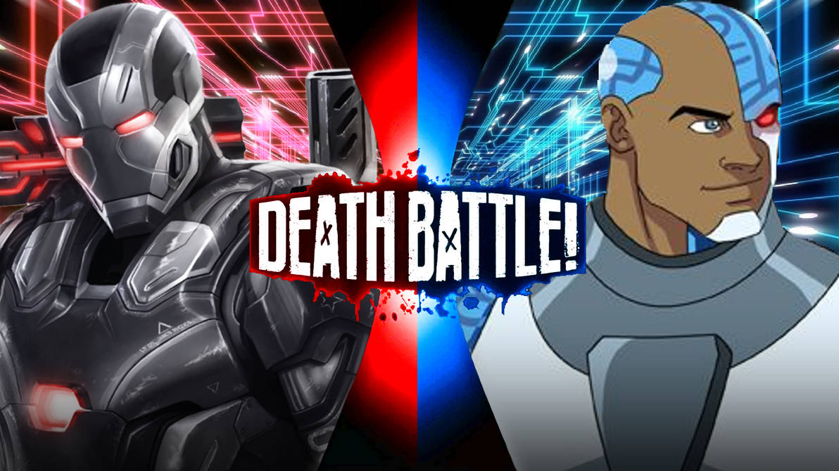 Death Battle - War Machine Vs. Cyborg by MechaSonicSuperFan on DeviantArt