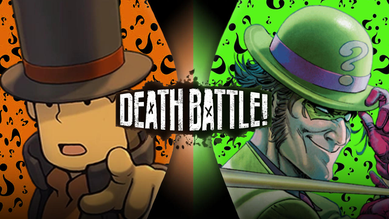 Layton Riddle DEATH BATTLE - Professor Layton Vs. The Riddler by MechaSonicSuperFan ...