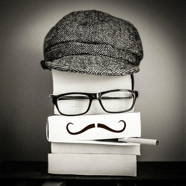 ..: Mr Bookman :.. by Mademoiselle-P