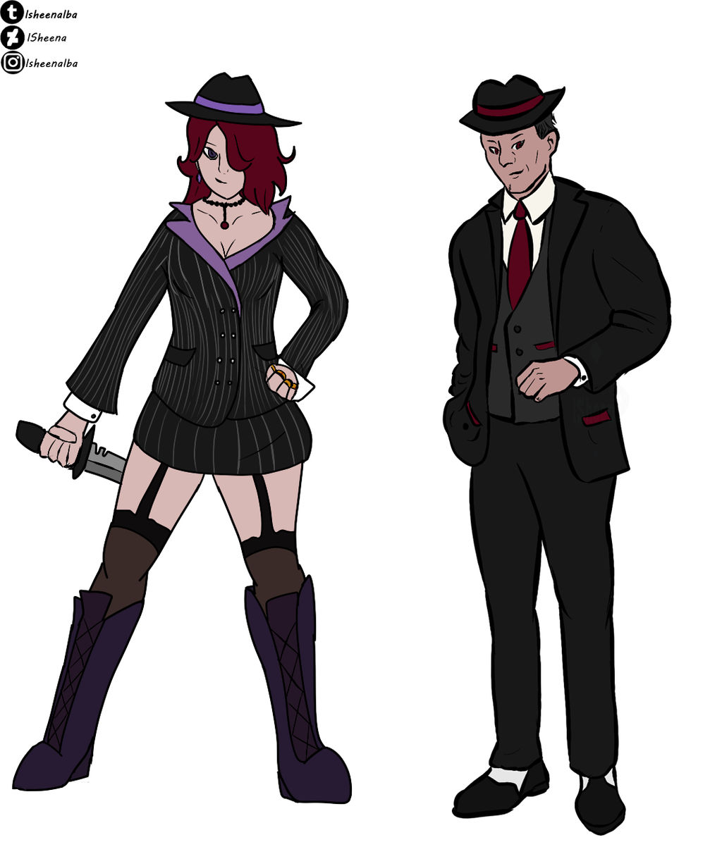 Mafia characters doodles by lSheena on DeviantArt