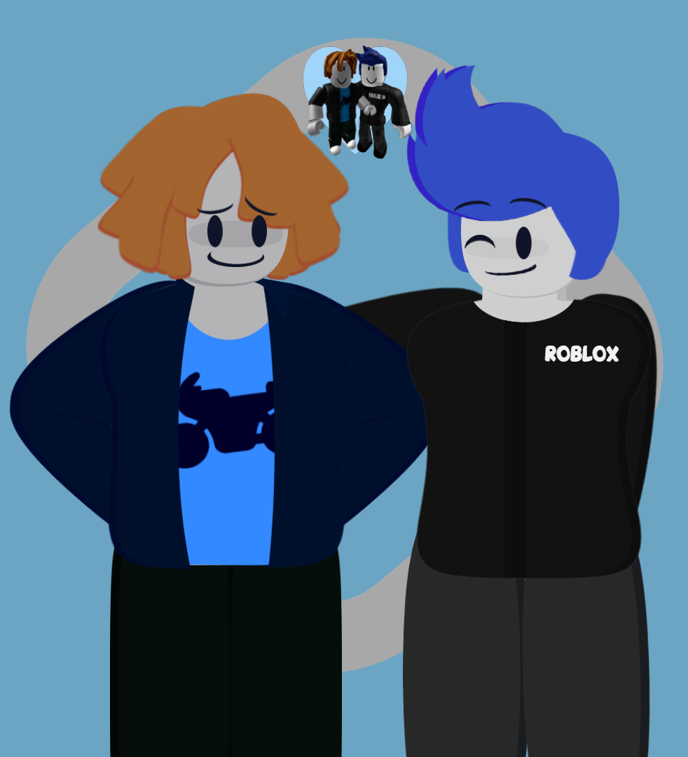 I Have No Idea What Im Doing on X: @yolkmint2_gnsn The person in front  kinda looks like a Roblox bacon hair  / X
