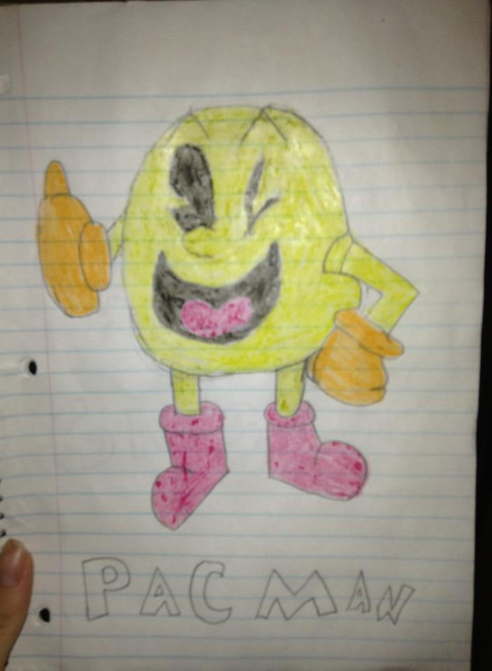 Pac Man by spyrofan001 on DeviantArt