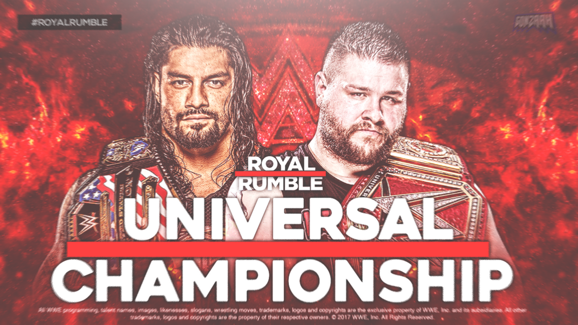 ROYAL RUMBLE 2017 CUSTOM MATCH CARD by Gonzaah on DeviantArt