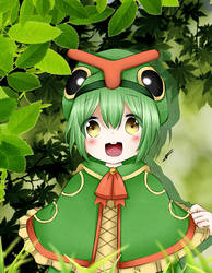 Caterpie Gijinka by Nirvna-chan