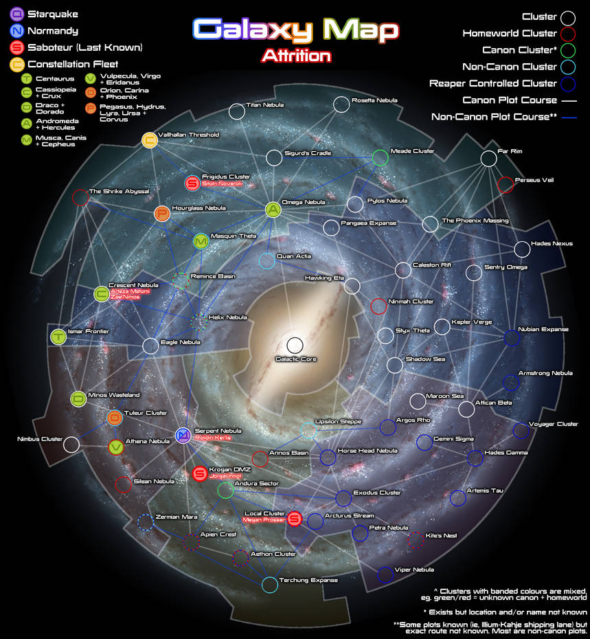 Starquake Galaxy Map (Attrition): Ch 11 by YunikoYokai on DeviantArt