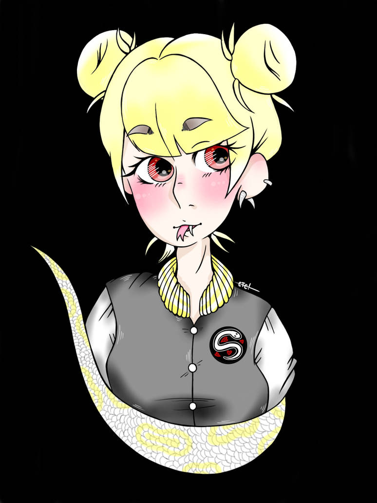 Snake oc Nime Pastel albino ball python by cenziethecannibal on DeviantArt