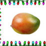 I promised i would make a real festive mango.