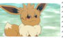 Eevee with long hair! - stamp