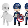 Chibi Capitan America