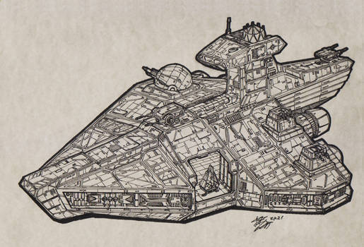 Imperial Regulator-Class Patrol Ship 00