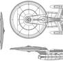 Federation Alaska-Class Starship Atolm Refit 00