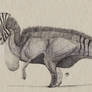 Hypothetical Advanced Lambeosaurid 02