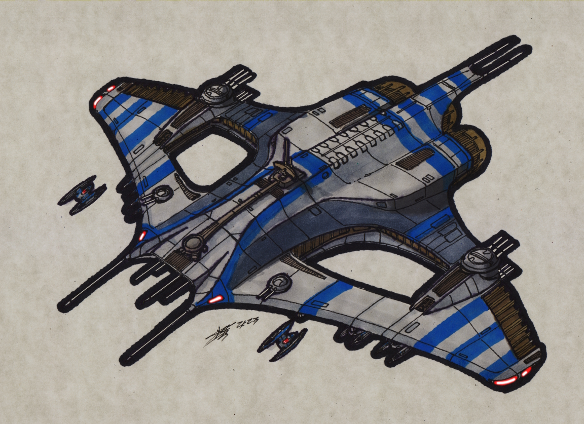 Commission - Warship designs by Daemoria on DeviantArt