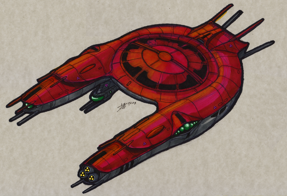 Invid Starship 19 by AtolmAzel on DeviantArt