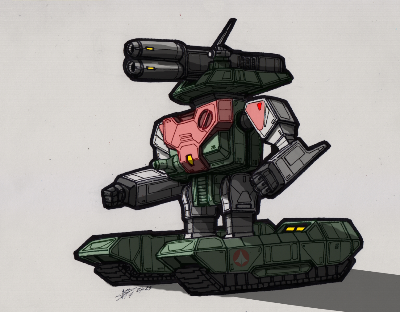 Deviantart Rdf REF-RDF VM5 Karkadann Variable Tank 00 by AtolmAzel on DeviantArt