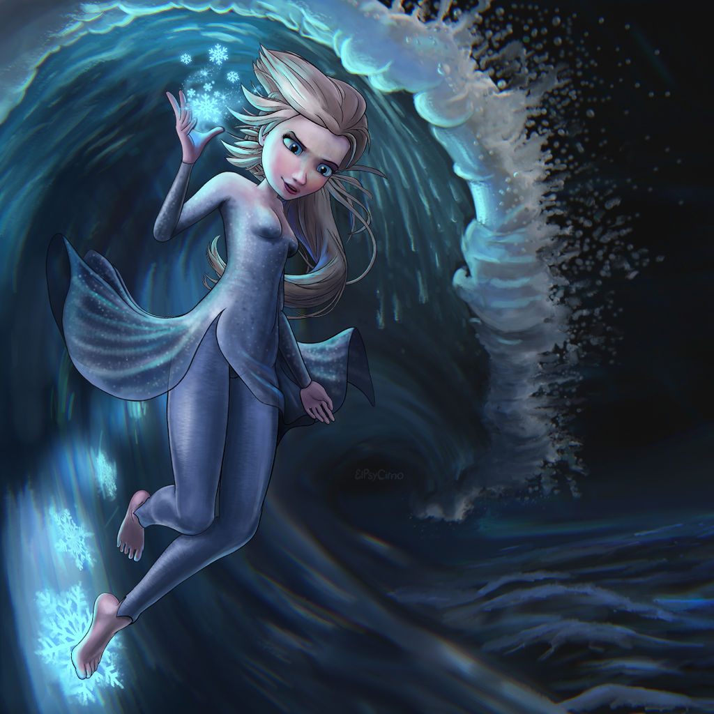Elsa Plit Elsa by ElPsyCirno on DeviantArt