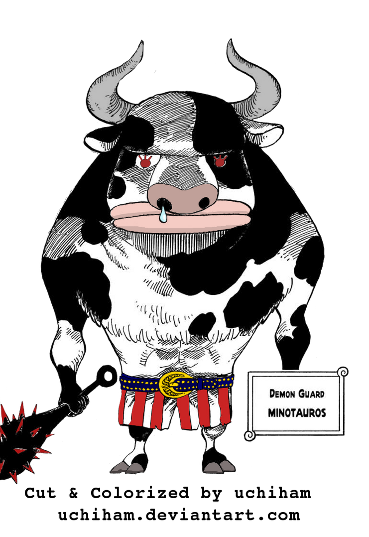 Minotaur One Piece By Uchiham On Deviantart Minotaur One Piece By Uchiham On Deviantart