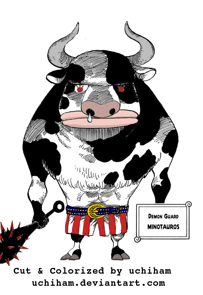 Minotaur One Piece By Uchiham On Deviantart Minotaur One Piece By Uchiham On Deviantart