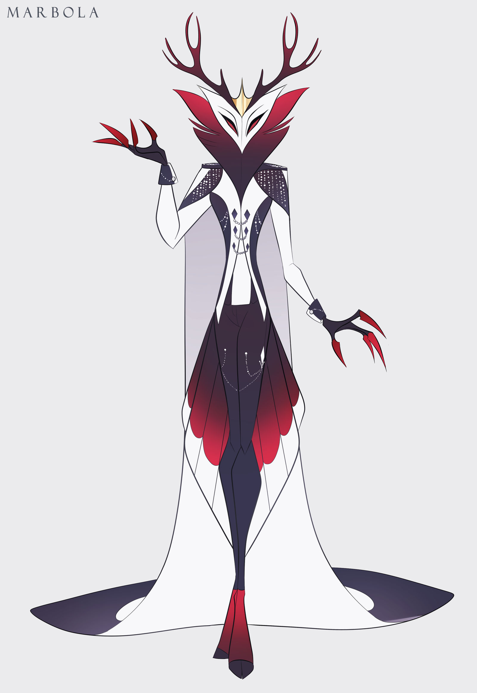 Stolas Custom Alastor x Stolas Custom Adopt by Marbola on DeviantArt