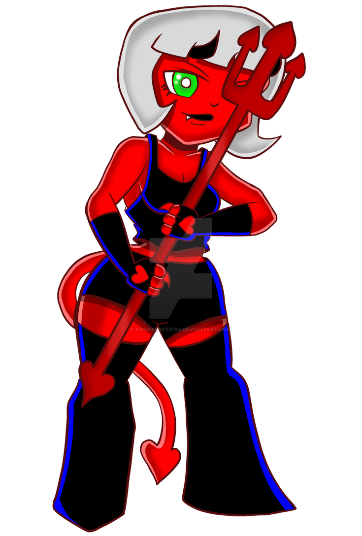 Devil Girl by ChaosWhite180 on DeviantArt